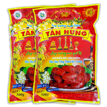 Lạp xưởng tiêu Tân Hưng Lạp xưởng tiêu Tân Hưng