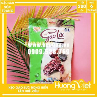 Kẹo gạo lức rong biển Tân Huê Viên 200gr