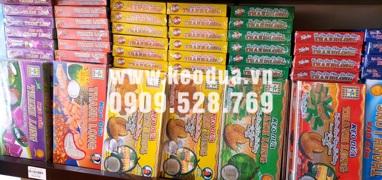 Keọ dừa hạt điều Thanh Long 350gr Keọ dừa hạt điều Thanh Long 350gr