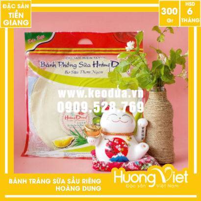 Bánh tráng sữa sầu riêng Hoàng Dung 250gr