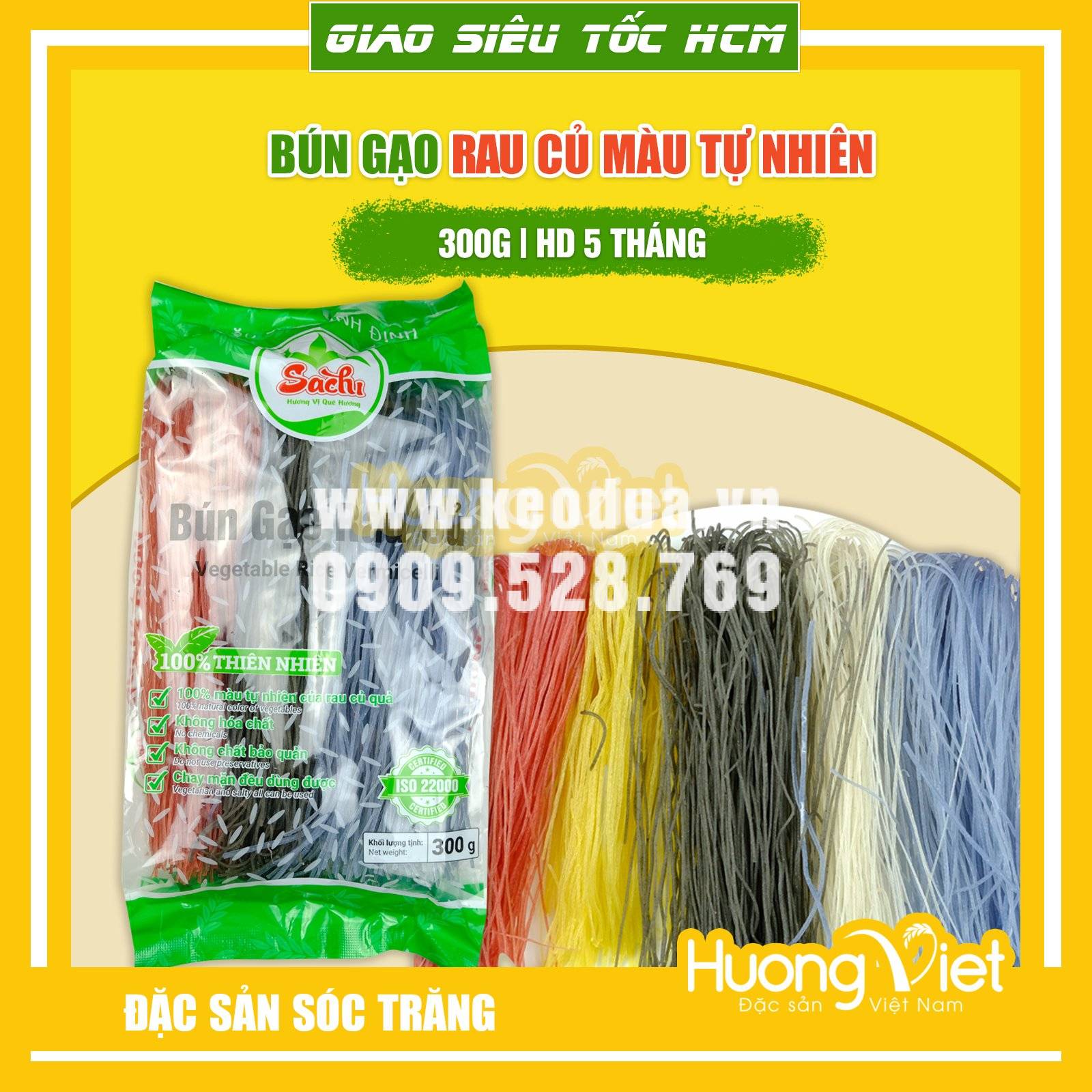 Bún gạo lứt Sachi 300gr Bún gạo lứt Sachi 300gr