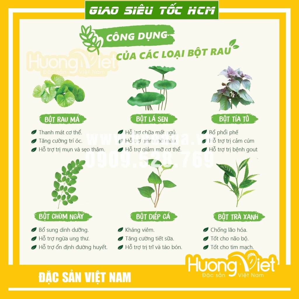 Hộp bột cần tây nguyên chất Quảng Thanh (15góix3g) Hộp bột cần tây nguyên chất Quảng Thanh (15góix3g)