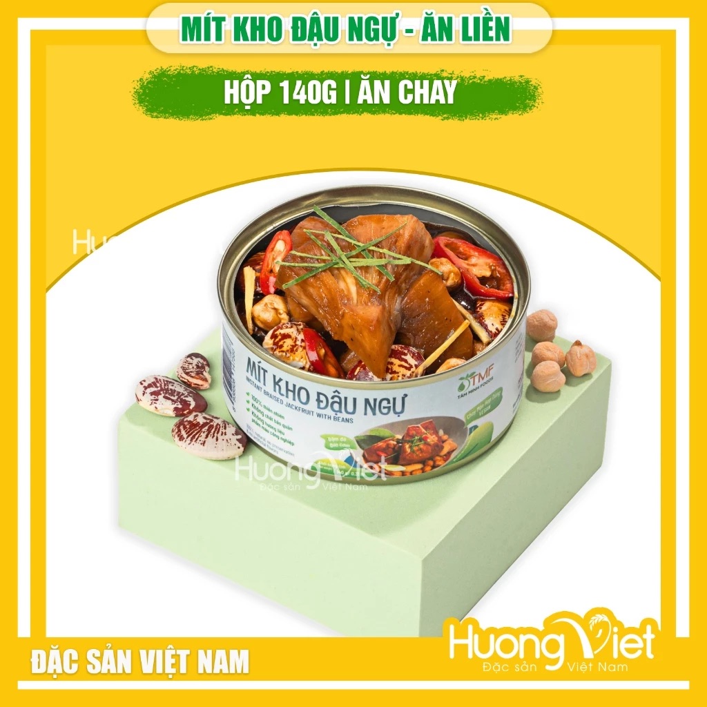 Mít Kho Đậu Ngự ăn liền hủ 140g Mít Kho Đậu Ngự ăn liền hủ 140g