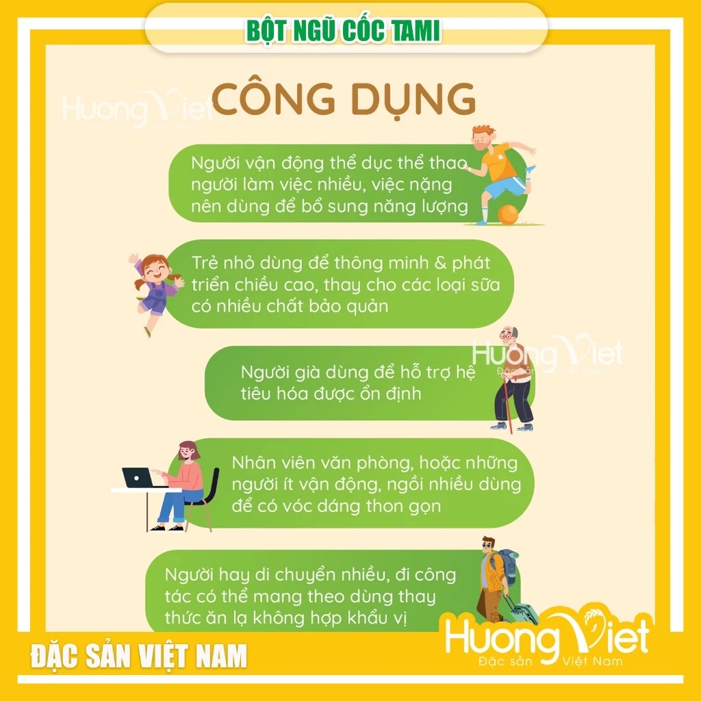 Bột Ngũ Cốc Tami hộp 450g