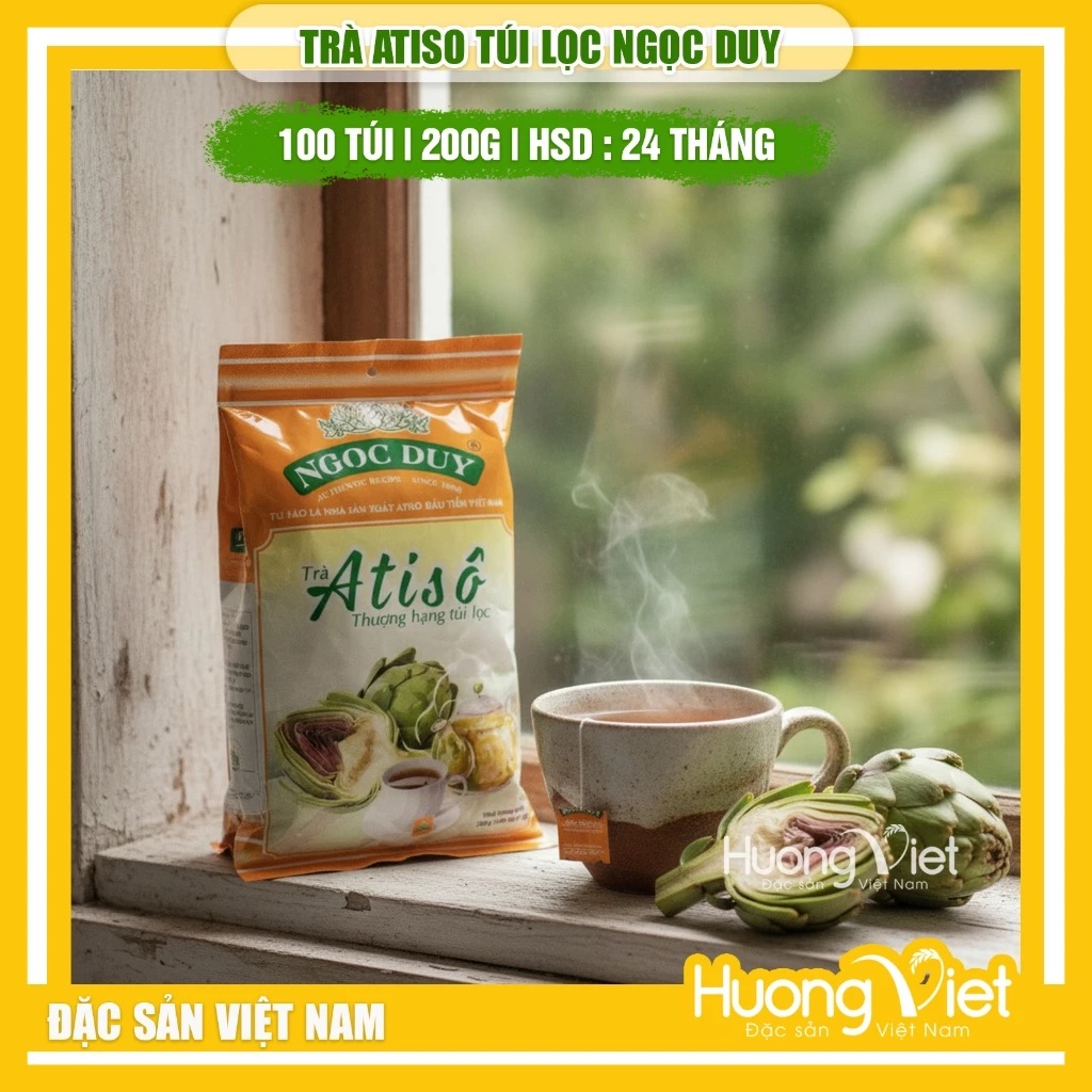 Trà Atiso túi lọc Ngọc Duy 200g Trà Atiso túi lọc Ngọc Duy 200g