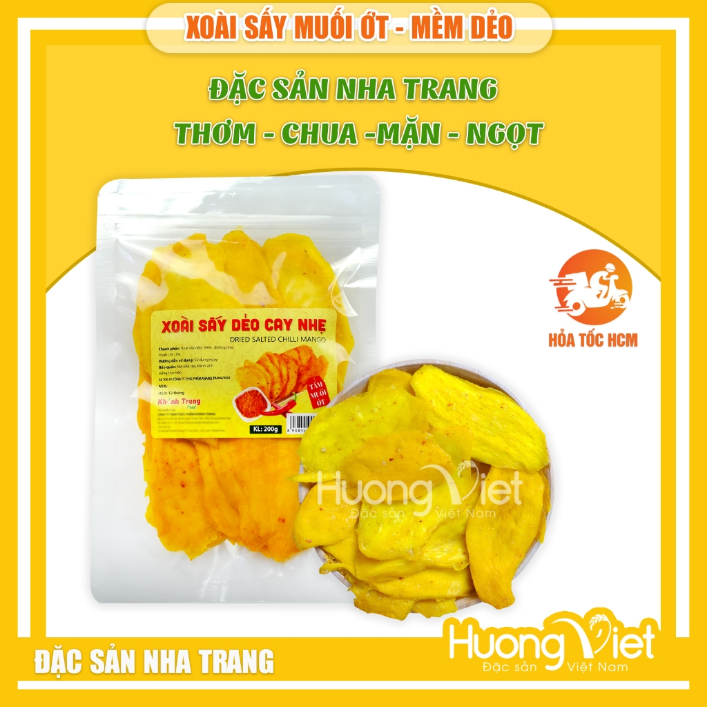 Xoài Sấy Dẻo Muối Ớt Đặc Sản Nha Trang Xoài Sấy Dẻo Muối Ớt Đặc Sản Nha Trang