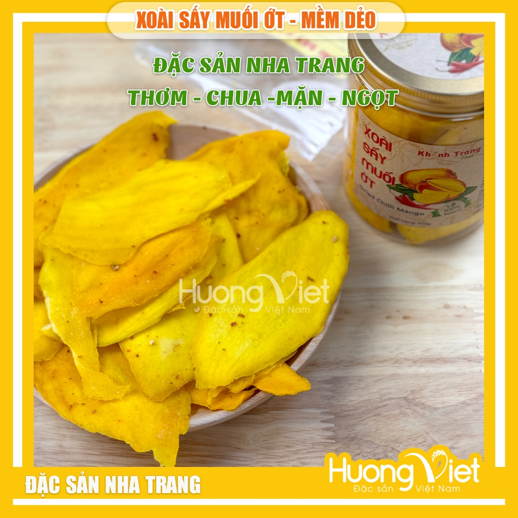 xoài sấy dẻo muối ớt