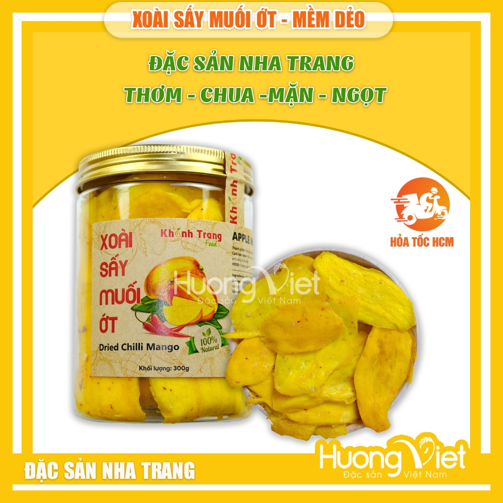 Xoài Sấy Dẻo Muối Ớt Đặc Sản Nha Trang Xoài Sấy Dẻo Muối Ớt Đặc Sản Nha Trang